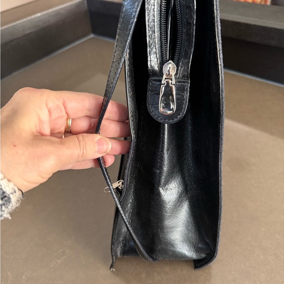 Black leather bag - Picture 2 of 5